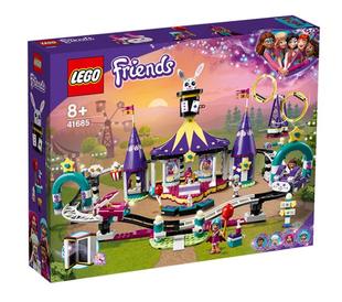 乐高LEGO 41685好朋友系列神奇的游乐场过山车积木玩具智力拼接