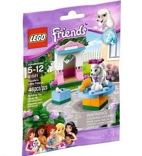乐高LEGO 玩具41021 女孩系列儿童益智收藏小贵宾犬的宫殿 2013