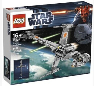 乐高LEGO 星球大战 Star Wars 绝版UCS10227 B翼星际战斗机拼接