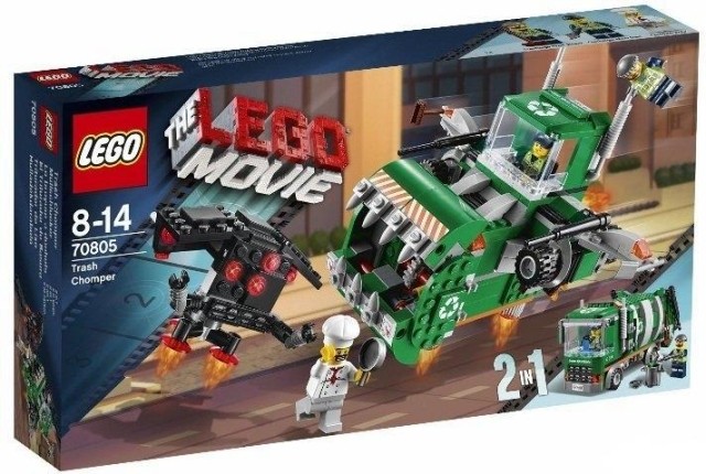 乐高lego 大电影系列70805垃圾食人花2014款智力拼接收藏2014款