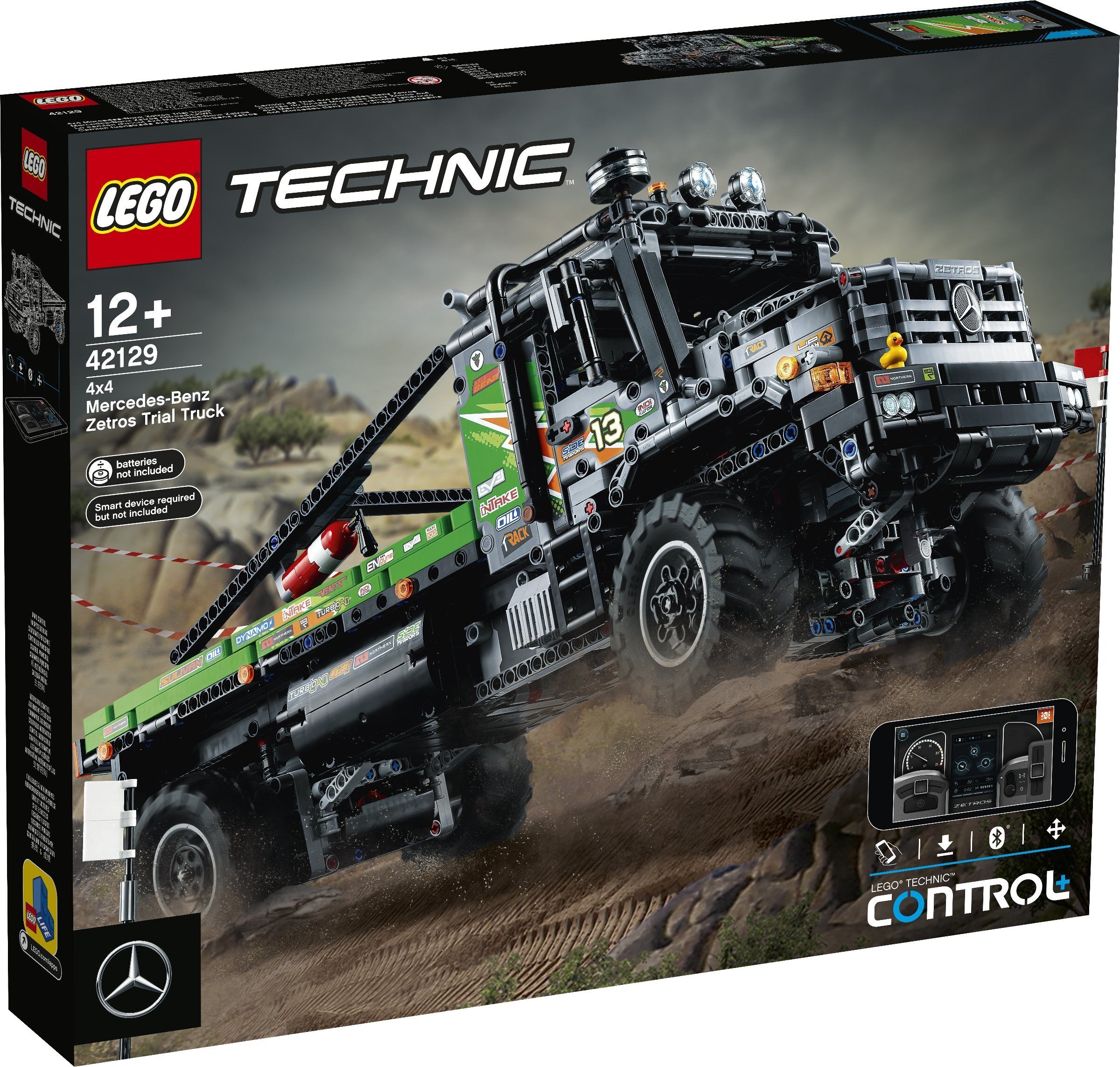 乐高LEGO 科技系列 42129 梅赛德斯奔驰越野卡车智力拼接2021款