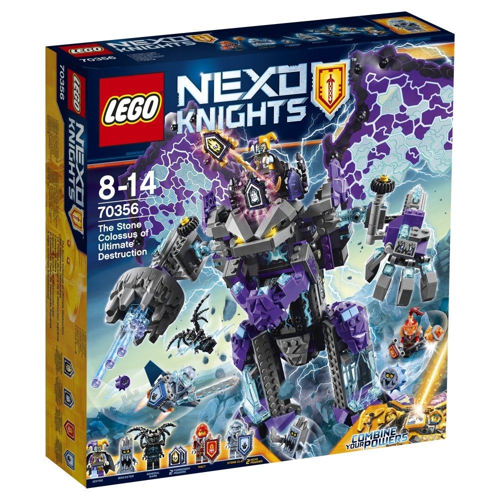 乐高LEGO 70356 未来骑士 NEXO石头克雷巨魔大决战2017款智力玩具