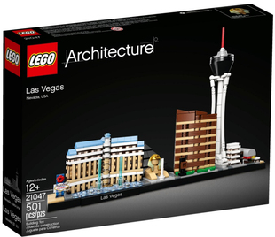 乐高LEGO 建筑系列 21047 拉斯维加斯天际线儿童玩具2018款智力