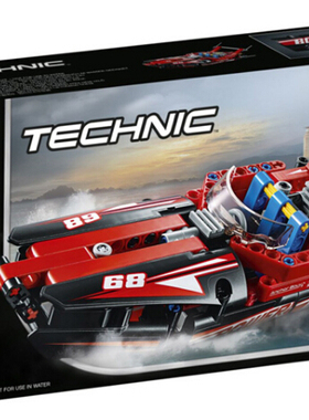 乐高LEGO 机械组TECHNIC系列 42089 快艇2019款儿童智力玩具