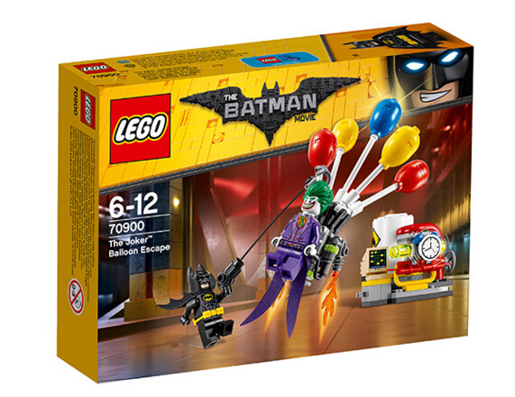 乐高LEGO 蝙蝠侠大电影小丑气球逃脱70900儿童拼装玩具2017款智力