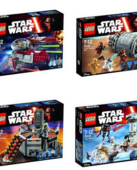 乐高LEGO 星球大战75135 75136 75137 75138 兵包2016款 儿童智力