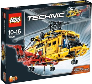 乐高LEGO TECHNIC科技系列 直升机9396益智积木玩具拼接2012收藏