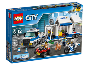 乐高LEGO 60139积木城市系列 移动指挥中心2017款智力儿童玩具
