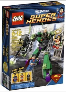 乐高LEGO 6862 超级英雄超人大战铁甲卢瑟 超人儿童智力玩具收藏