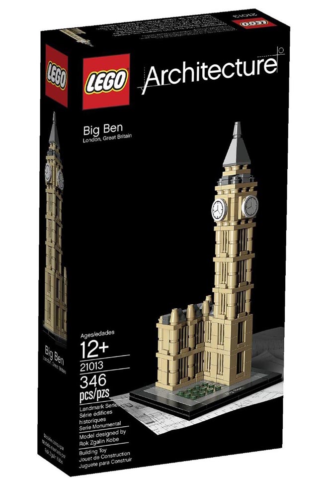 积木建筑大本钟LEGO/乐高