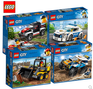 城市系列2019款 60240 警察巡逻60239 乐高LEGO 60218 60219积木