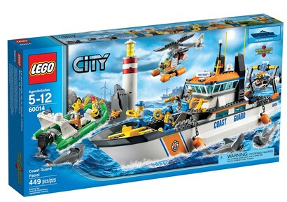 乐高LEGO 城市系列60014海岸警卫队益智积木玩具绝版收藏拼接