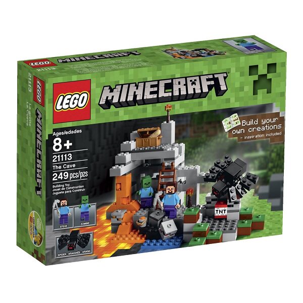 LEGO乐高 21113我的世界系列山洞The Cave2014款儿童智力玩具拼接