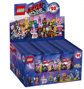 乐高LEGO 71023大电影2第二季抽抽乐人仔拼装积木能动性2019款