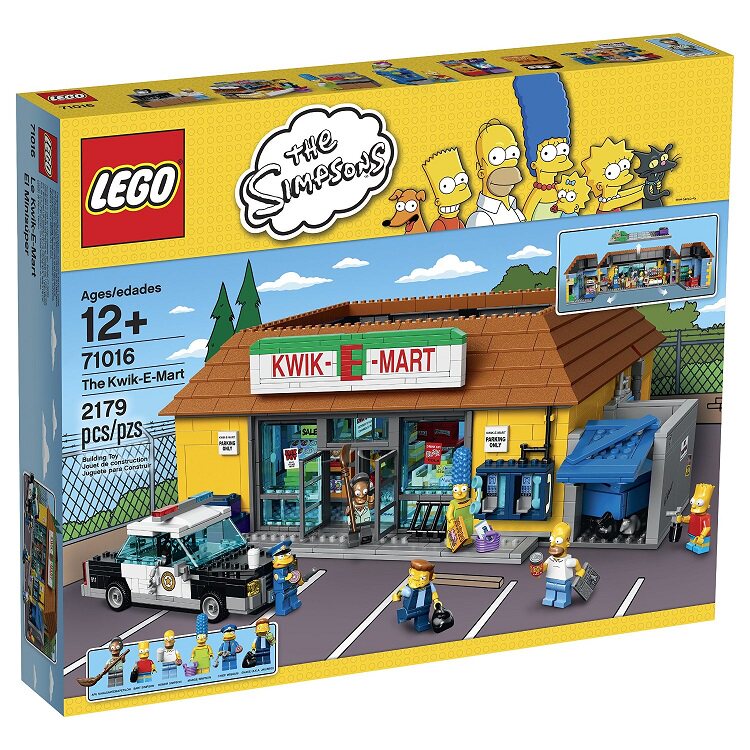 乐高lego 71016辛普森超市the kwik-e-mart2015款儿童智力拼接