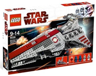 乐高LEGO 星球大战系列共和国战舰 8039收藏礼物积木玩具拼接智力
