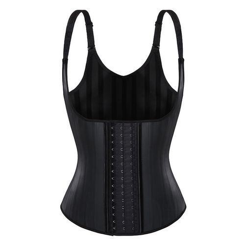 25根钢双肩带胶塑身衣收腹护腰