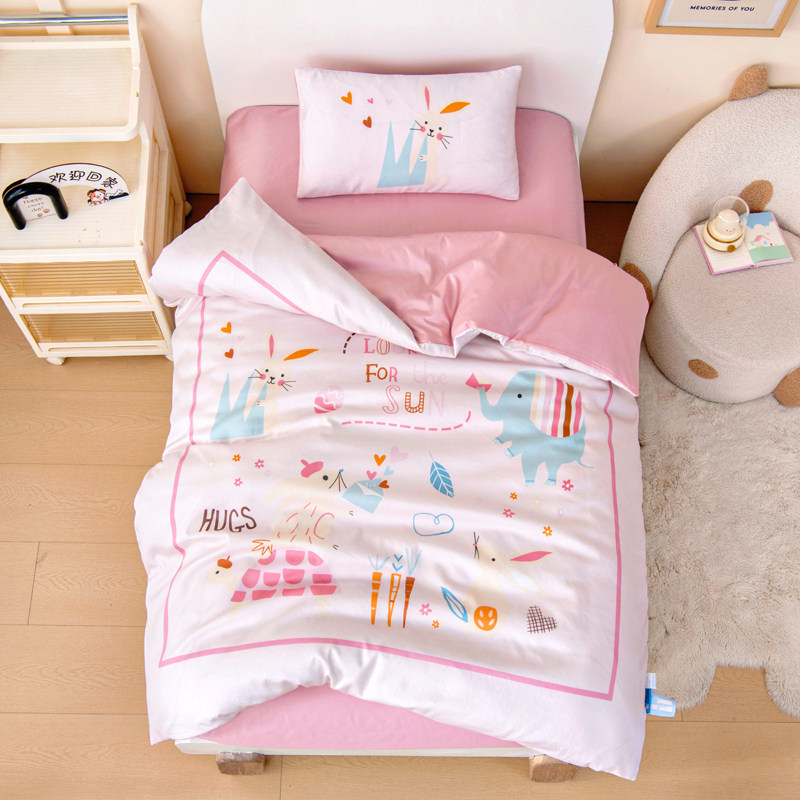 儿童幼儿园被子三件套纯棉a类被褥六件套宝宝专用棉花被芯七件套,婴童用品,婴童床品套件,淘宝优惠券,粉丝福利购,淘宝优惠卷