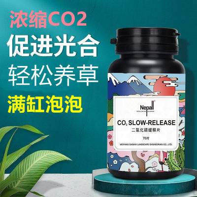 二氧化碳缓释泡腾片爆藻co2替换