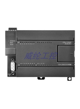 国产亿维主机CPU124XP-2R DC/DC/RLY 集成4AI/2AO 124-2DD23-0XB8