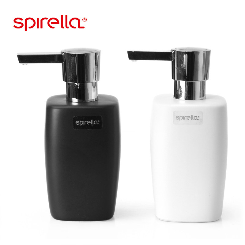 SPIRELLA/丝普瑞卫生间陶瓷洗发水洗手液瓶子乳液瓶皂液瓶按压式,家庭/个人清洁工具,乳液器,淘宝优惠券,粉丝福利购,淘宝优惠卷
