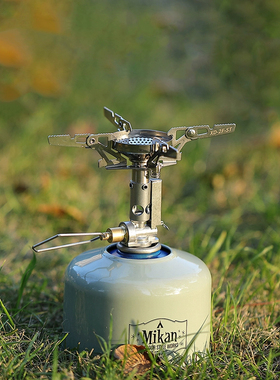 柯曼XD-2F一体式轻量化户外登山露营稳压炉头防风电子打火燃气炉