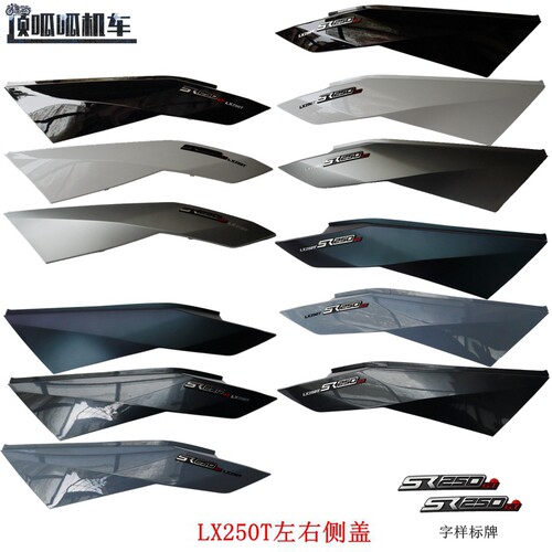 无极SR250GT左右侧盖原车
