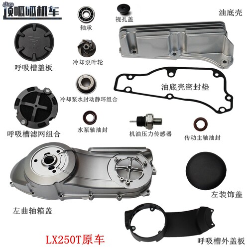 隆鑫无极SR250GT油底壳