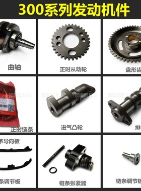 无极YF300曲轴张紧器凸轮300AC/300R/RR发动机件正时链条导向板