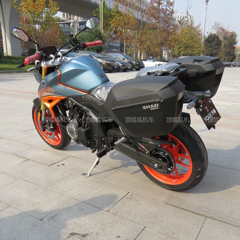 Уци 525R кромочная коробка хвост рама LX500-R боковая висит сумка J-резка бокс хранение быстросборный мотоциклетный багажник