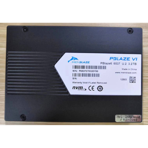 小海豚Memblaze 6537/6531 U.2 NVMe 3.2/3.84/6.4/7.68T固态硬盘