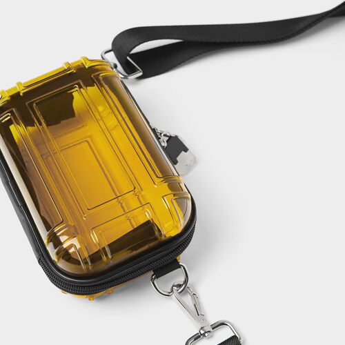 新款pc透明化妆包礼品单肩斜挎包迷你mini韩版简约洗漱过夜包