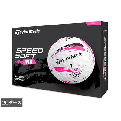 代购Taylormade高尔夫球高对比度柔软触感中弹道超柔软2