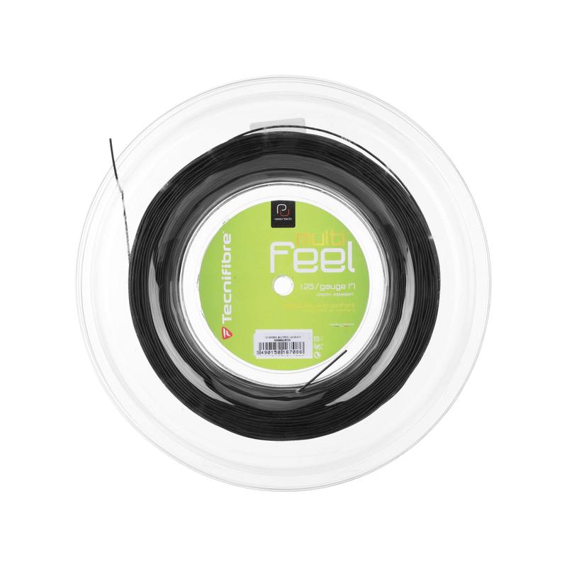 代购Tecnifibre网球线抗磨损涂层柔软触感高耐久性精准控制17号