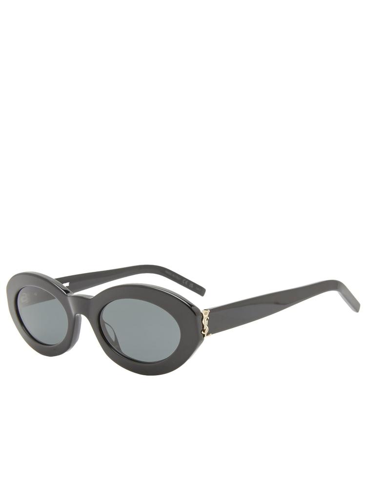 Saint Laurent M136圣罗兰时尚新款太阳眼镜女士黑色圆形高级墨镜-封面