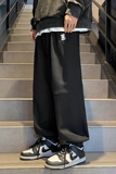 204-K252-P55秋冬季华夫格束脚卫裤男宽松休闲男士加肥加大码运动，男装休闲裤，星座204