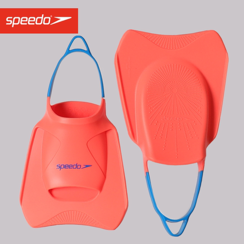 速比涛（Speedo） 短脚蹼蝶泳自由泳训练游泳脚蹼成人中大童蛙鞋 - 封面