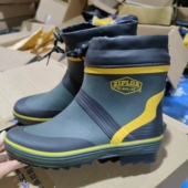 低帮短筒钓鱼鞋 水鞋 防水鞋 雨鞋 防滑 时尚 男士 雨靴韩版 橡胶夏季 套鞋