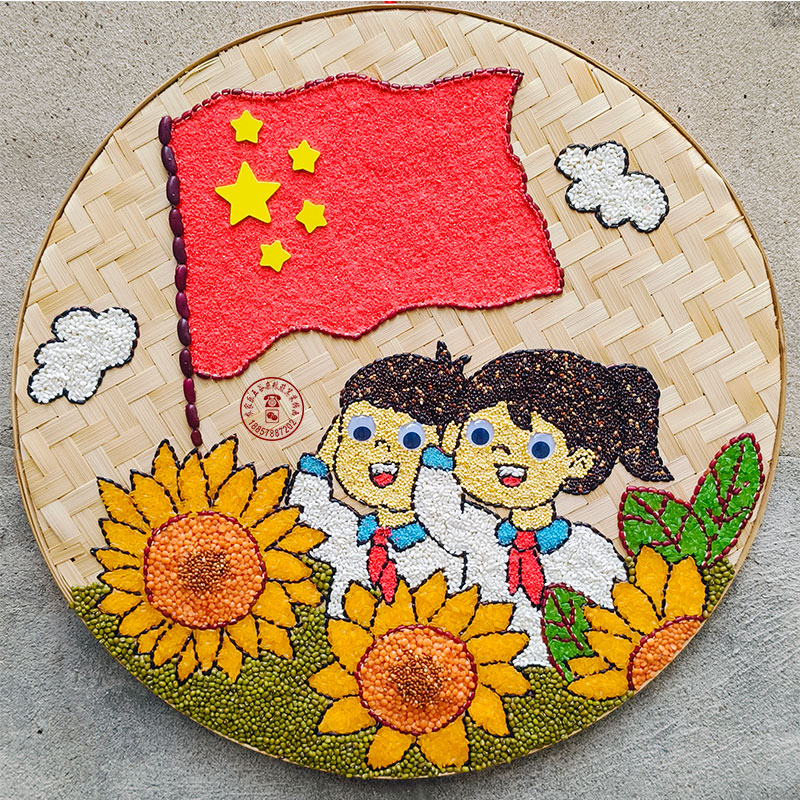 童心活动手工幼儿园挂画