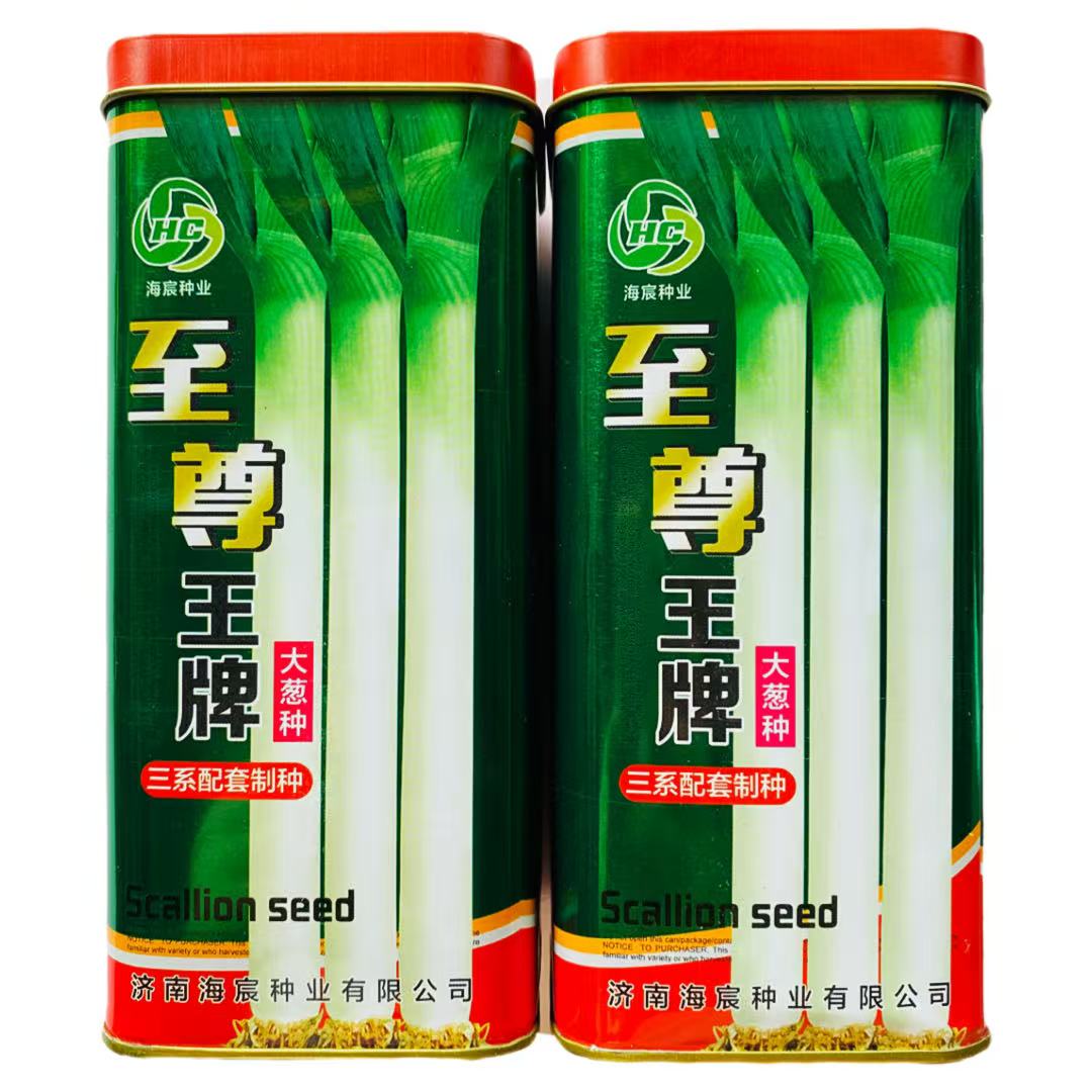 至尊王牌大葱种子高产抗病耐热耐寒抗倒章丘大葱籽农家菜园春秋播