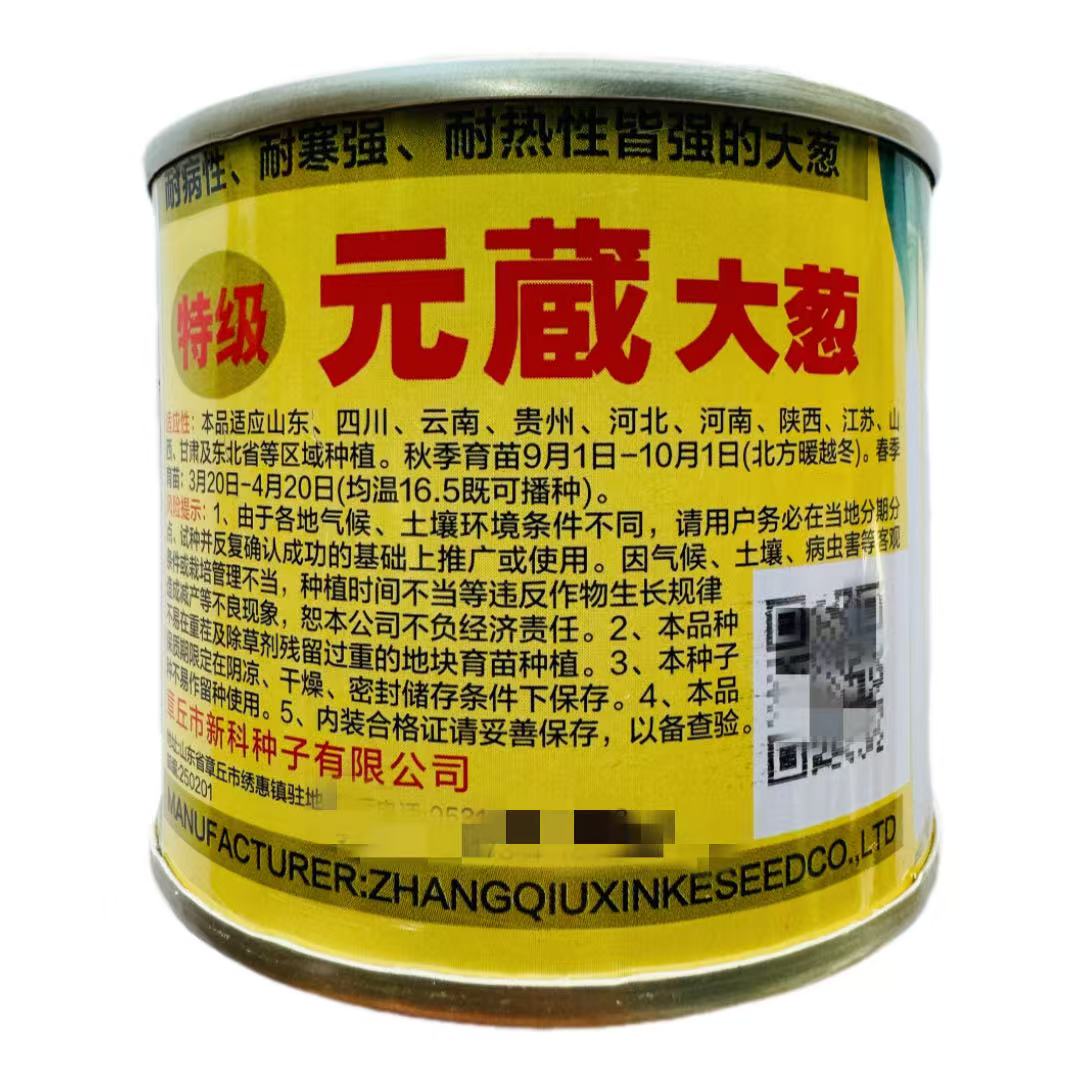 日本进口大葱种子叶色深绿耐寒耐热性好葱长白40-50厘米元藏大葱