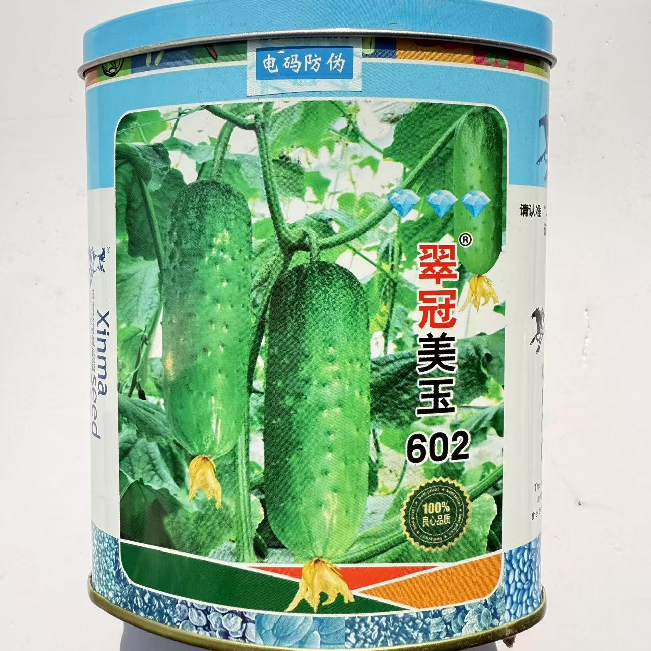 翠冠美玉602水果黄瓜种籽节节瓜春夏季小黄瓜种籽阳台盆栽蔬菜孑