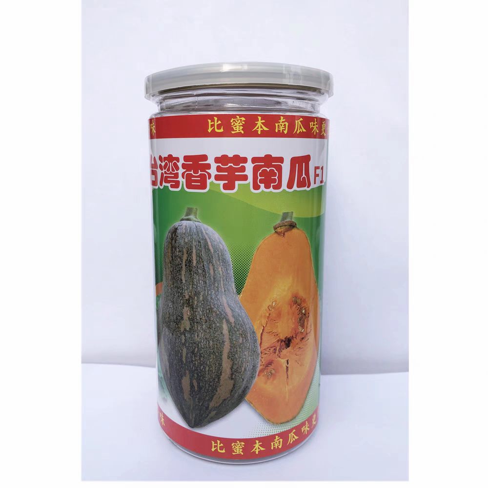 台湾香芋南瓜种子橄榄型肉黄色甜粉面糯味香浓中熟高产大田种孑