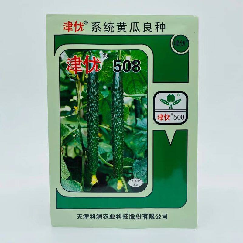 津优508黄瓜种子翠绿长棒型密刺型高产抗病黄瓜种籽瓜长35CM 春秋