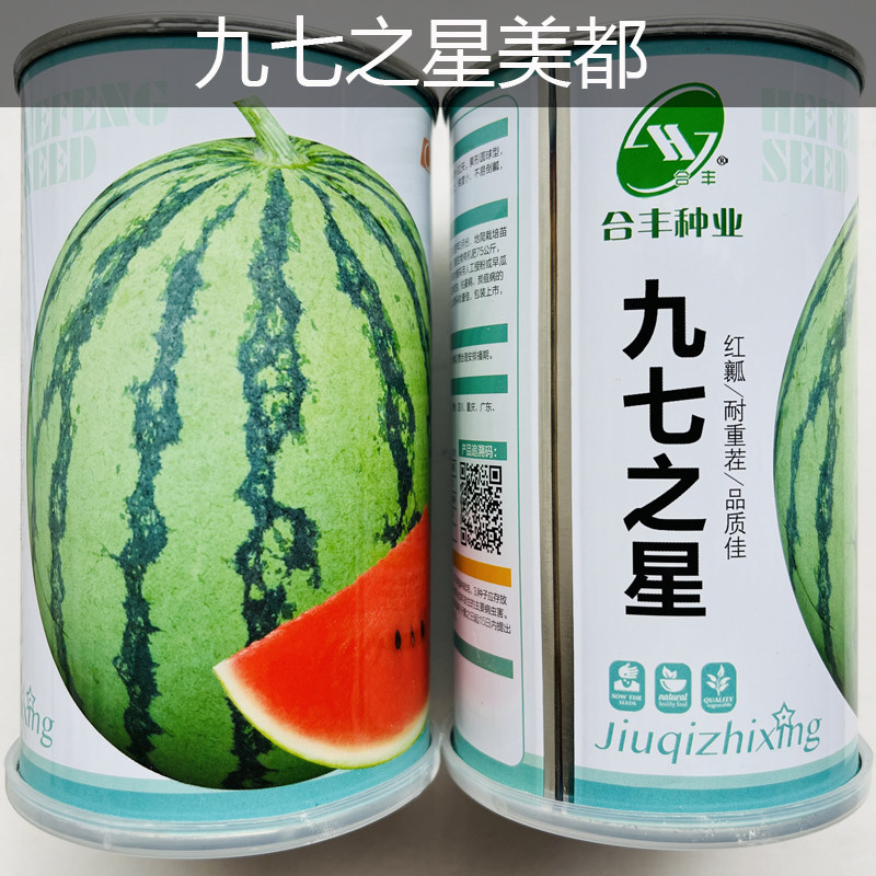 美都九七之星西瓜种子超甜大果高