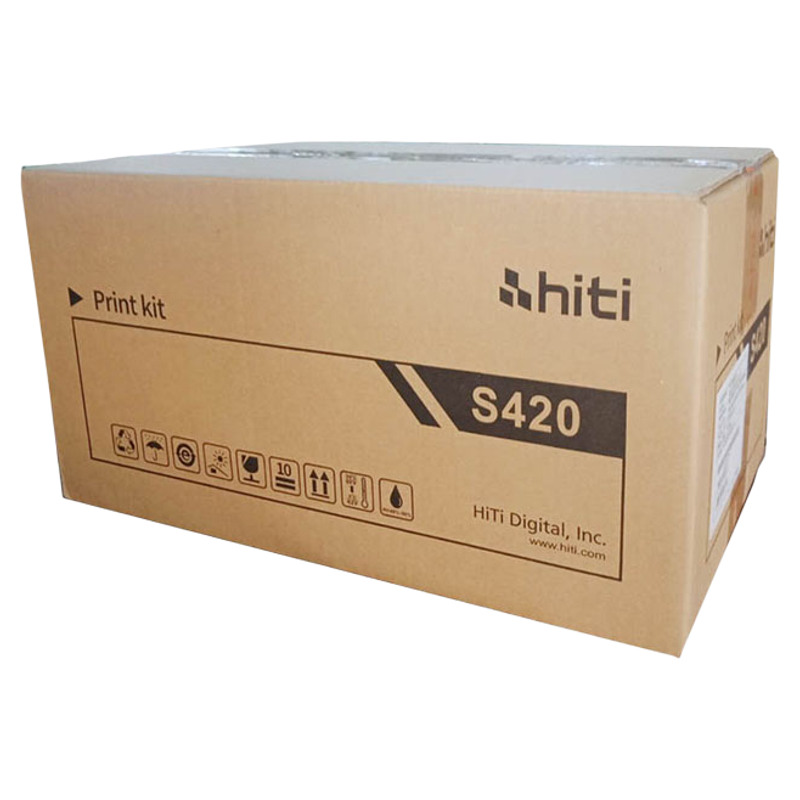 呈妍 诚研 hiti S420热升华色带相纸套装 S420相纸 P3411 P3414