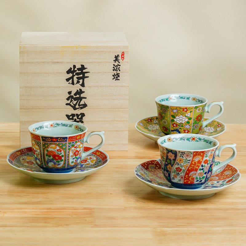 美浓烧日本进口陶瓷杯马克杯专用水杯日式创意下午茶咖啡杯子单个