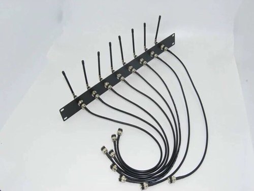 1U接收器网络机柜盲板无线话筒麦克风机架档板金属信号延长线面板