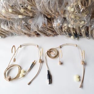 高端款BETA53肤色耳挂式头戴麦克风舞台演出直播录音降噪头戴耳麦