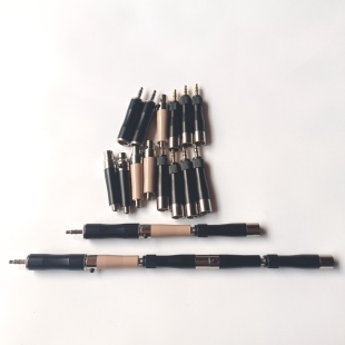 3.5转换四针腰包插头戴领夹胸麦森海转舒耳插头四针转接森海3.5孔